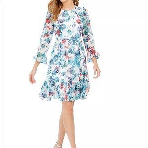 Floral Calvin Klein dress